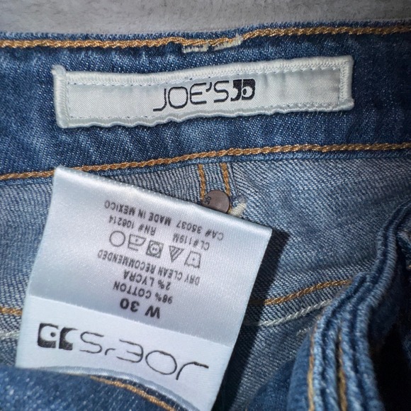 Joe's Jeans Women's 30 Bootcut Flare Leg Blue Medium Wash Mid Rise Stretch 29x33 - Picture 7 of 11